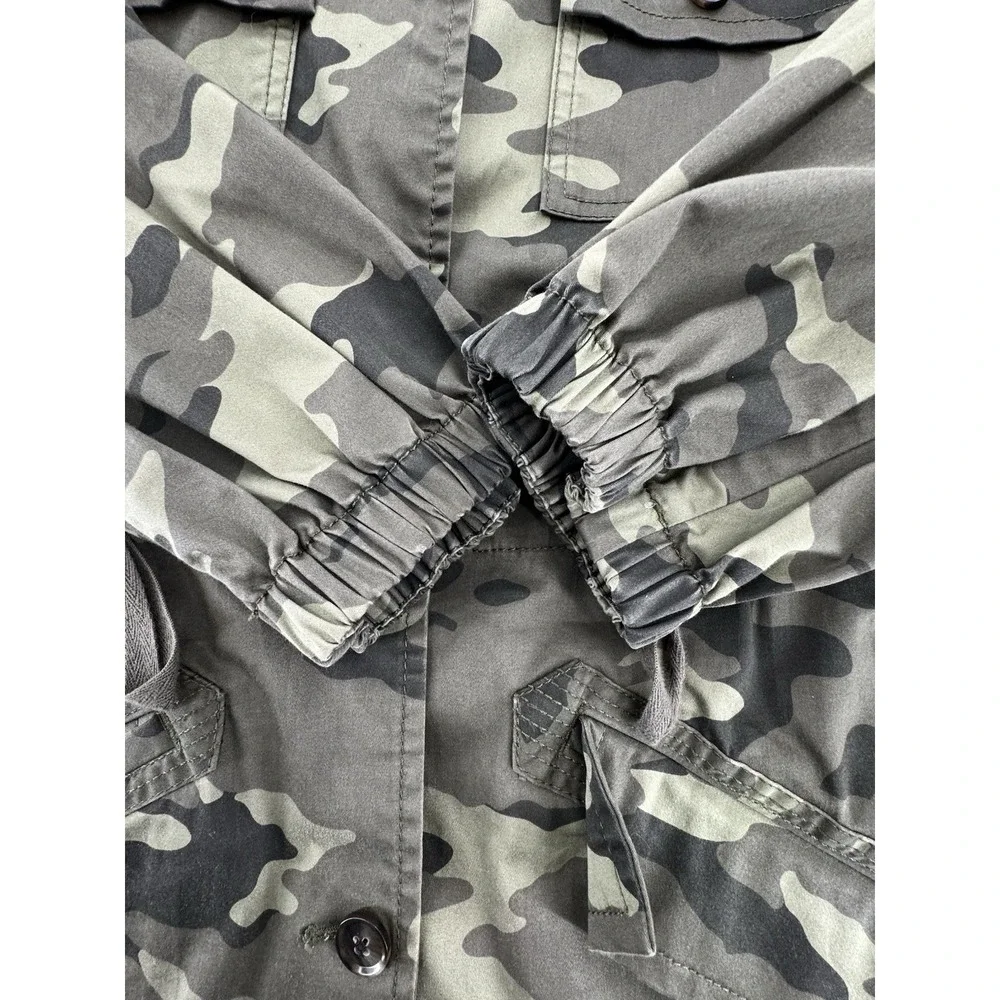 Banana Republic Camouflage Oversized Field Jacket Women's Size S New No Tags‎